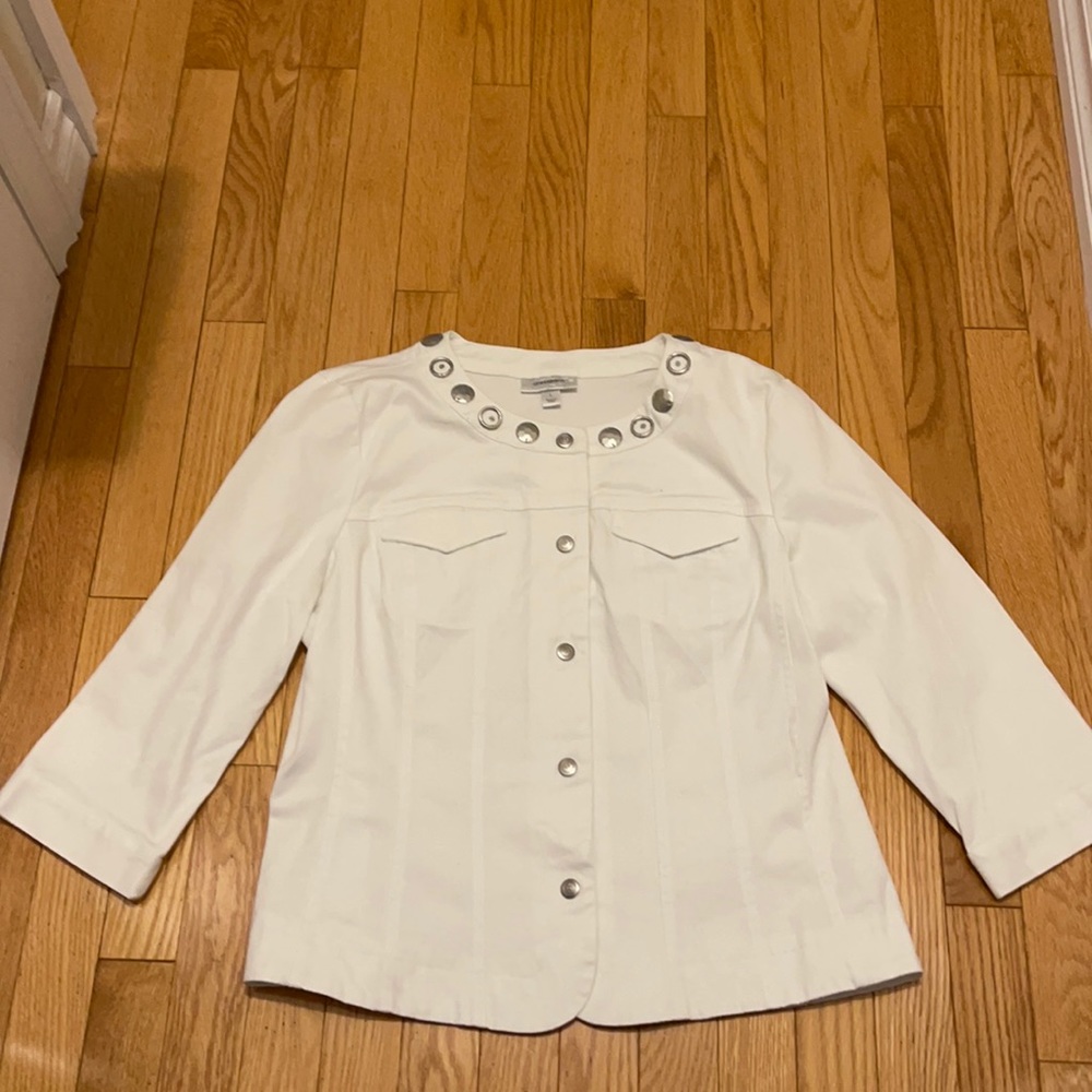Dressbarn ladies 3/4 sleeve jacket blazer